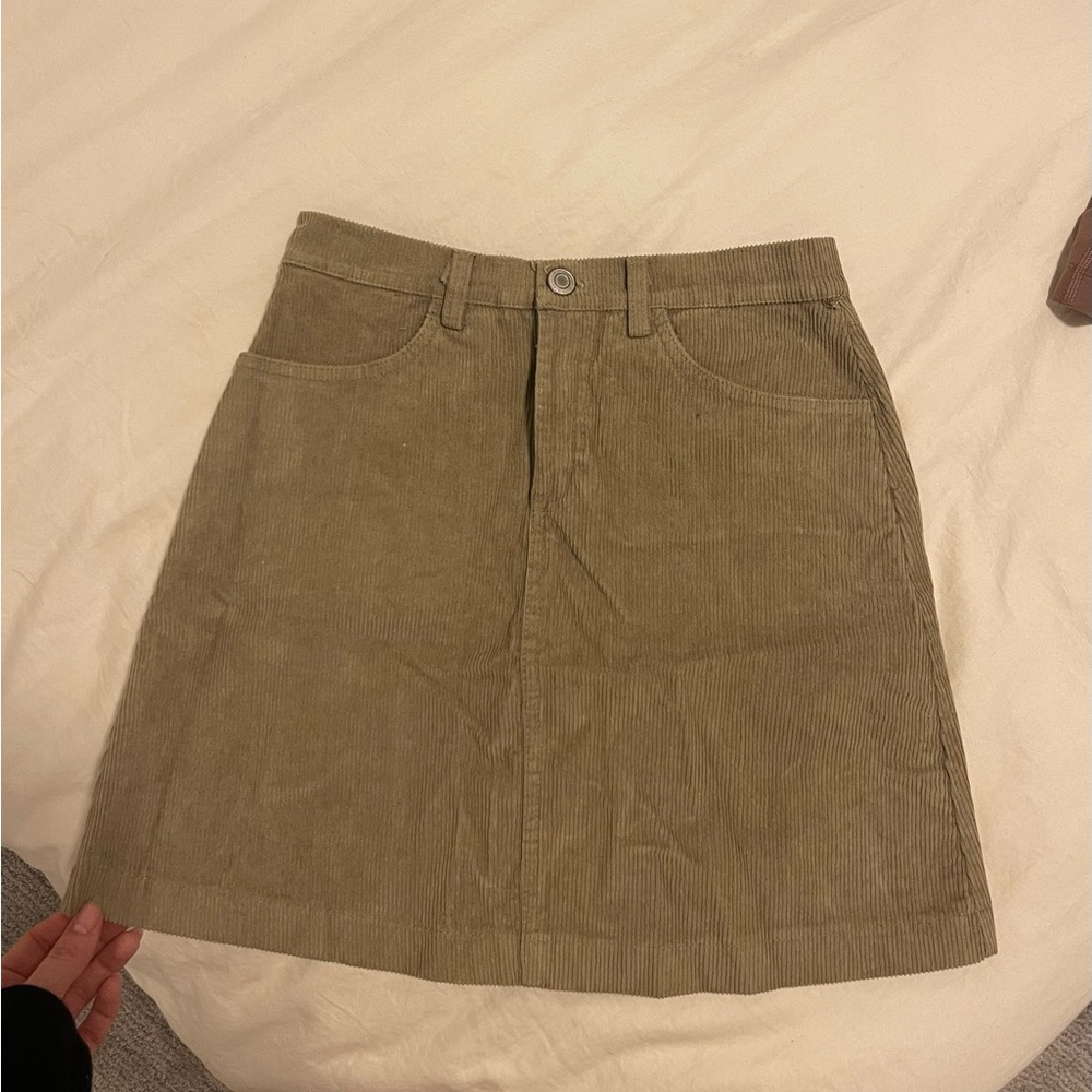 Vintage Brandy Melville corduroy mini skirt